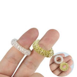 5Pcs Finger Massage Ring Acupressure Figure Massager Relax Finger Hand Massage Tools Blood Circulation Pain Relief Health Care