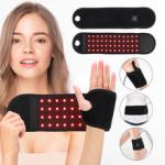 Red Light Heating Wrist Protector 660nm 850nm Infrared USB Hand Massage Support WristBand Pad Brace Hand Joint Guard Health Care