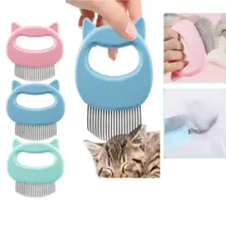 Pet hair care comb