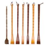 Long Handle Wooden Back Scratcher Massager Back Scratching Rake HouseholdWooden Body Massage Health Products