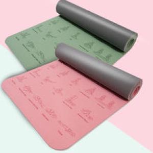 TPE Yoga Mat 183cm*57cm Eco-Friendly,All Products Non-Slip Sports Fitness Mat For Exercise Yoga And Pilates Gymnastics Mat Fitness Equipment