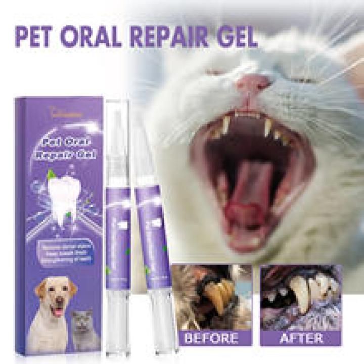 Yegbong Pet Oral Repair Gel Deep Cleaning Dog and Cat Teeth Stains Oral Cleaning Care